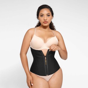 Hexin Chất lượng cao fajas đôi Nén Vành đai phụ nữ Latex eo huấn luyện viên kích thước lớn Shapewear giảm béo bụng Latex eo huấn luyện viên - Product Image 4