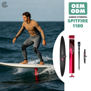 ชุดวิงฟอยล์ Spitfire 1180 พร้อมอุปกรณ์ครบชุด ประกอบด้วยเสาอลูมิเนียมสีแดง และฟอยล์คาร์บอน สำหรับเล่นวิงเซิร์ฟ - Product Image 6