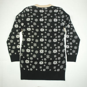 2025 Custom Merry <strong>Christmas</strong> <strong>Jumper</strong> <strong>Dress</strong> Knitted <strong>Women</strong> Ugly <strong>Christmas</strong> Sweater <strong>Dress</strong> - Product Image 2