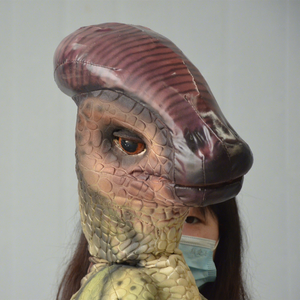 หุ่นไดโนเสาร์แบบกำหนดเองได้ หุ่นมือไดโนเสาร์เด็กเหมือนจริง สำหรับความบันเทิงและการแสดง ขายดีจากโรงงาน - Product Image 2