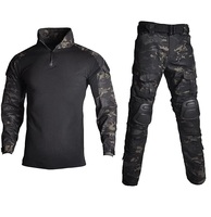 Chemise tactique unisexe la plus vendue pour l'extérieur, le désert et la jungle, séchage rapide, imperméable, camouflage, pour la chasse