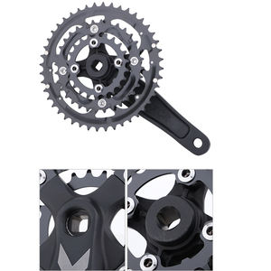 <span class=keywords><strong>Bielas</strong></span> <span class=keywords><strong>MTB</strong></span> de Agujero Cuadrado 170 mm 22-32-44T Desmontables de Tres Velocidades para Competición Juego de <span class=keywords><strong>Bielas</strong></span> de Bicicleta de 8/9 Velocidades - Product Image 5