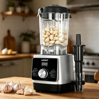 2L Digitale Blender met Tamper Tool, 9-snelheidsregeling, timerfunctie voor thuis en commercieel gebruik, Gemat Blenders Company