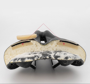 Sillín de <span class=keywords><strong>Bicicleta</strong></span> de Espuma Suave de Alta Calidad, Estable, para Uso Prolongado, Sillín de <span class=keywords><strong>Bicicleta</strong></span> de Montaña, Scooter, Promend, Buen Cuero Sintético - Product Image 4