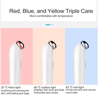 Appareil de beauté pour les yeux électrique portable, baguette de massage des yeux à haute fréquence vibrante, produit de beauté pour les cernes et les ridules