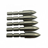 Branchemets pour usinage CNC, perçage, flèches pour archerie 100 gr, 120 gr, point de rupture, diamètre intérieur ID3,18 mm, dia