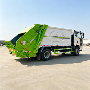 Hot Sale FAWJ6 Compressed Garbage Truck 4x2 12/14CBM Hydraulic Rear Loader Waste Compactor Truck Euro 5 Euro 6 LHD RHD Municipal - Product Image 4