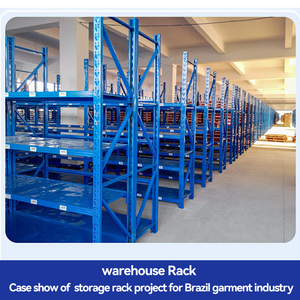 Scaffalatura Industriale a 4/5 Ripiani, Scaffali in Acciaio per Magazzino Regolabili, Portata 350kg, Scaffale Metallico per Garage e Officina - Product Image 5