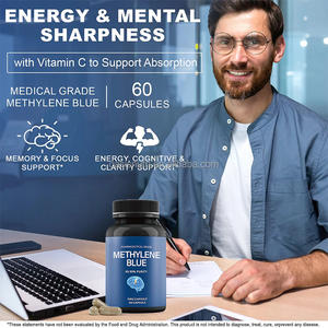 OEM метилен синие капсулы VC Улучшенная абсорбция USP сорт веганская пищевая добавка мои синие капсулы поддерживают здоровье клеток - Product Image 2