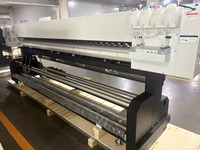 Impresora Eco Solvente Yinstar de 3.2m con Cabezal de Impresión I3200 para Vinilo, Lonas Flexibles, Telas para Banderas, Impresora de Formato Grande XP600