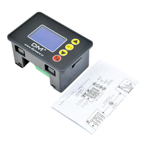 Pengontrol waktu mikrokomputer DC 12V 24V AC 110V-220V Relay Delay waktu Digital LCD saklar Delay waktu Relay waktu dapat disesuaikan