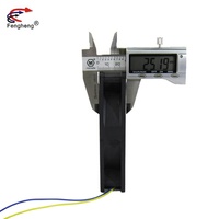 Ventilateur d'extraction industriel, 120x120x25mm, 12V/24V, étanche, sans balais, système de refroidissement à 9 lames, 120mm