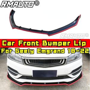 <b>For</b> Geely Emgrand Front Bumper Lip Front Bumper Splitter <b>Diffuser</b> Body Kit <b>For</b> Geely Emgrand 2018-2022 <b>Car</b> Accessories - Product Image 2