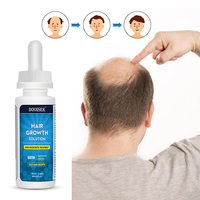Traitement de repousse des cheveux du fabricant de produits, sérum de croissance des cheveux pour hommes, huile de croissance des cheveux naturelle, étiquette privée