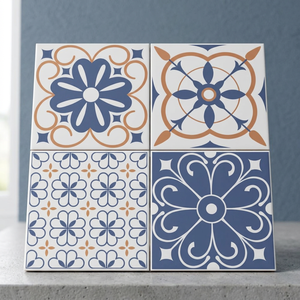 Carrelage de cour espagnol de style marocain 30x30cm Design moderne en porcelaine de cuisine - Product Image 6