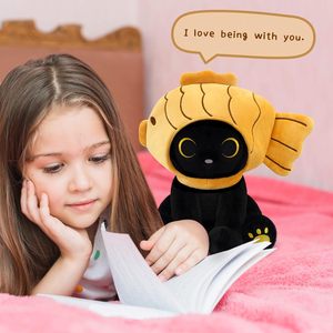 Juguete de Peluche de Gato Súper Suave, Personalizable, de Alta Calidad, con Bordado de Animales Adorables, para Aliviar el Estrés, Ideal para Regalos de Cumpleaños - Product Image 6