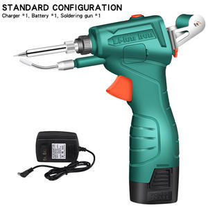 Batterie au lithium 80W fer à souder électrique ensemble basse tension sans fil charge <span class=keywords><strong>pistolet</strong></span> poignée pièce à main étain alimentation <span class=keywords><strong>pistolet</strong></span> outil de soudage - Product Image 2