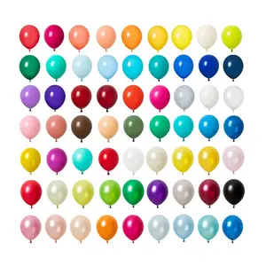 도매 고품질 파티 장식 매트 진주 레트로 컬러 Ballon 헬륨 생분해 성 라텍스 두꺼운 12 인치 3.2g 풍선