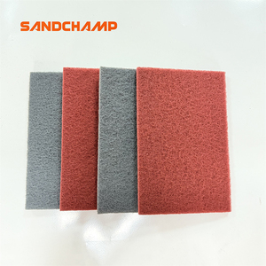 Tấm chà rửa chất lượng cao, miếng chà rửa mài mòn, bền, 6 x 9 inch, làm từ nylon không dệt - Product Image 3