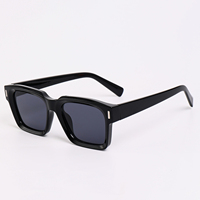 LBA S2611 Lunettes de soleil polarisées en acétate de haute qualité, design de luxe, forme carrée, logo personnalisé, vente en gros, pour hommes et femmes
