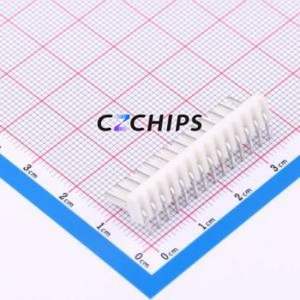 HC-2510-14AW-05 Wire-to-<b>Board</b> <b>Pin</b> Header Bent Lead Through Hole,P=2.54mm Connector 1x14P 2.54mm Right Angle Insert 14P - Product Image 1