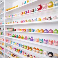 Figurines de collection en résine, mini-poupées Kawaii, personnages animaux, articles tendance, produits de fabricants, pour sacs mystères et boîtes cadeaux surprise