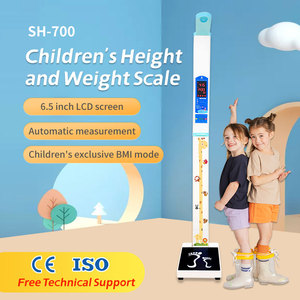 Balances intelligentes d'équilibre scolaire de mesure automatique de poids de taille pour la pédiatrie d'hôpital - Product Image 2