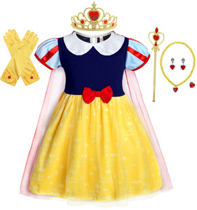 Noël carnaval Cosplay fête nouvel an Elsa Anna bébé filles neige blanche princesse robe Costumes - Product Image 1