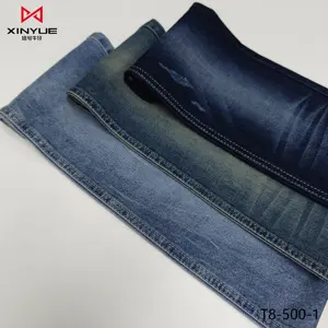 Rolo de tecido jeans tecido jacquard para roupas de guangzhou textile Bangladesh