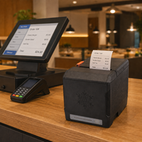Imprimante thermique de reçus SPRT SP-POS8812 80 mm - Interface USB multifonctionnelle peu encombrante en stock pour les caissiers des magasins de proximité