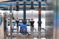 Usine 10m3/h système de filtre par osmose inverse chlore Irrigation RO purificateur d'usine 1 an RO Machine de traitement de filtration des plantes