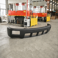 Bumper Depan Hitam untuk Chevrolet Silverado 1500 2014-2015 Dengan Lubang Lampu Kabut Tanpa Lubang Sensor, Panel Bumper Pickup