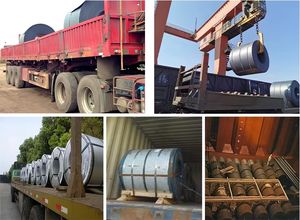 เห<span class=keywords><strong>ล</strong></span>็กม้วนเค<span class=keywords><strong>ล</strong></span>ือบสีชุบสังกะสี หนา 0.3 มม./0.4 มม. PPGI สำหรับแผ่นหลังคาโลหะ แผงแซนวิช ประตูโรงรถ และรั้ว - Product Image 6