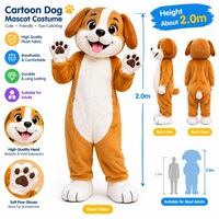 Usine de mascottes propose des vêtements de dessin animé haut de gamme pour la vente directe et la personnalisation de costumes de danse sur le thème des chiens
