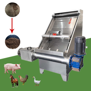 Équipement d'élevage d'animaux et de volailles, séparateur solide-liquide de type tamis incliné, machine de déshydratation du fumier - Product Image 1