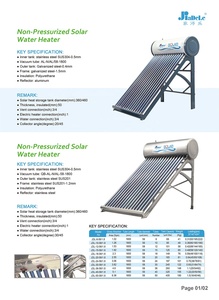 Calentador <span class=keywords><strong>de</strong></span> Agua <span class=keywords><strong>Solar</strong></span> Doméstico <span class=keywords><strong>de</strong></span> Alta Eficiencia para Exteriores, Calentador <span class=keywords><strong>de</strong></span> Agua, Caldera <span class=keywords><strong>de</strong></span> 100L/150L/200L/300L, <span class=keywords><strong>Tubos</strong></span> <span class=keywords><strong>de</strong></span> Vacío, Sistema <span class=keywords><strong>Solar</strong></span> Sin Presión - Product Image 5