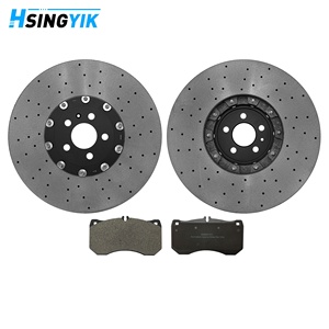 Hsingyik Rotor de disque de rupture en céramique en Fiber de carbone avant pour <span class=keywords><strong>Audi</strong></span> A6 A7 S6 S7 <span class=keywords><strong>RS6</strong></span> RS7 4G0615302E 420MM - Product Image 5