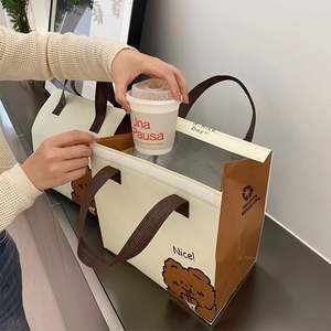 Sacs isothermes réutilisables en aluminium non tissé avec logo, pour la vente en gros - Product Image 4