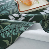 Nappe en vinyle Rouleaux de PVC Housse de table Nappe en PVC imprimée avec non-tissé