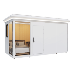 <span class=keywords><strong>Casa</strong></span> Modular Prefabricada con Esquinas Redondeadas, Salón, Cabina Prefabricada para Reuniones de Guitarra Acústica, Estación de Tapas y Vinos, Cabina Móvil - Product Image 1