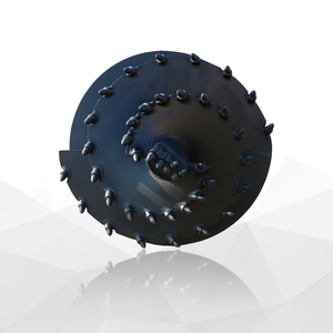 Tarière conique pour forage de roche dure avec dents en forme de balle pour roches moyennement dégarnies et roches compactes, diamètre 600-3000 mm - Product Image 2