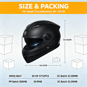 Casco de Motocicleta Modular Abatible, Carcasa de ABS, Visera Doble, con <span class=keywords><strong>Intercomunicador</strong></span> - Product Image 4