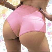 Shorts décontractés personnalisés pour pole dance, taille haute, respirants, coupe coquine, en polyester et élasthanne de qualité, taille élastique, pour femme, vente en gros