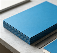 Panneau composite à noyau bleu, découpe à la presse à découper pour emballage de jouets, haute résistance interne, composite solide