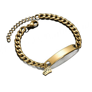 Wholesale Stainless Steel Blank <b>Bracelet</b> Can Engraved Chain Blank Bar Shaped <b>Bracelets</b> Gift Men Women Steel Jewelry - Product Image 5