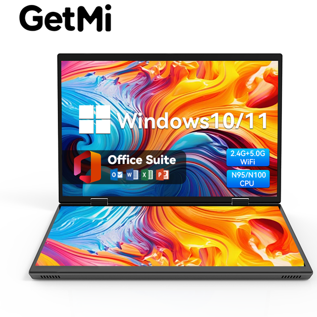 Factory Direct Laptop 128 256 512GB 1TB SSD 14inch N95 DDR4 New Business Students Laptop Notebook