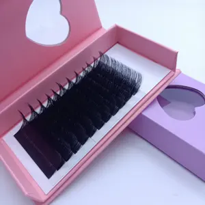 J B C D L curl Synthetic Mink Lash Extension private label eyelashes individual eyelash extension