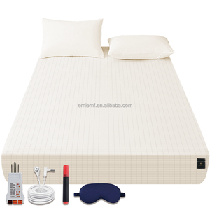 Tấm tiếp đất hữu cơ cho sức khỏe-5% sợi bạc, 95% bông hữu cơ-Hệ thống nối đất với các phụ kiện-Cải thiện giấc ngủ nhanh - Product Image 1