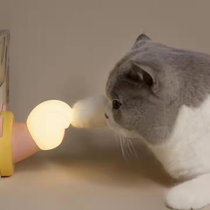 Cat <strong>Paws</strong> Creative Cute Night Lights Table Lamp USB Led Night Light Home Decoration Kids Home Lamps New Year Gifts - Product Image 6