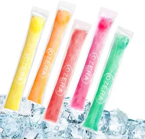 Dikey 4 taraf kapatılabilir paket ketçap buz şeker buz lolly dolum makinesi multilane sıvı poşet otomatik buz pop paketleme makinesi